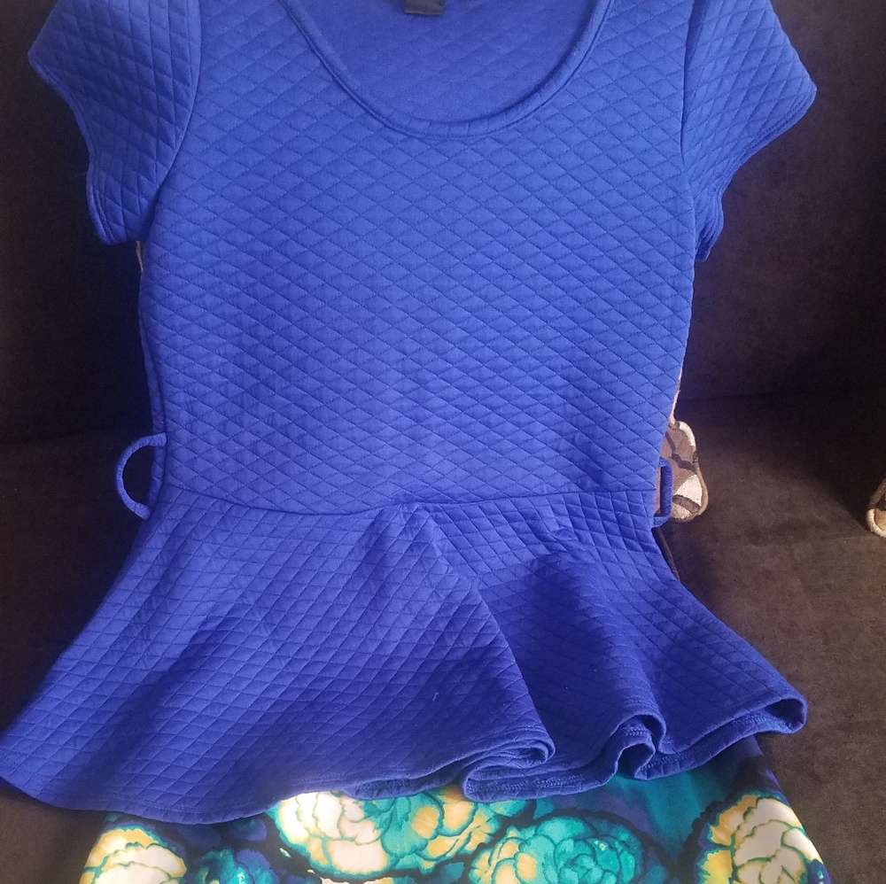 Top and skirt set